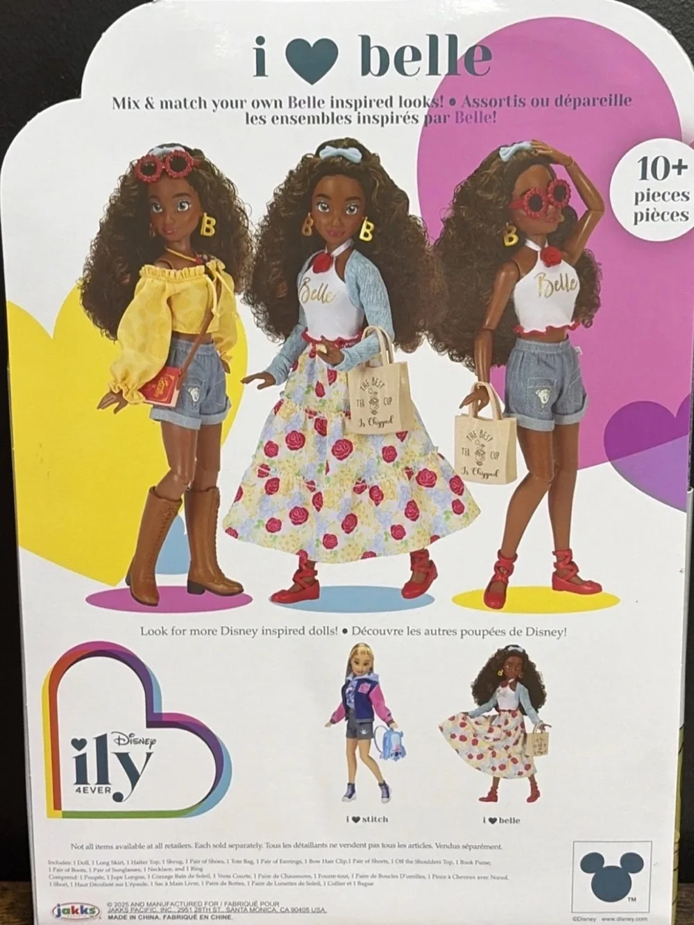 Disney ILY 4 Ever Belle Doll Outfit Set - I Love Belle